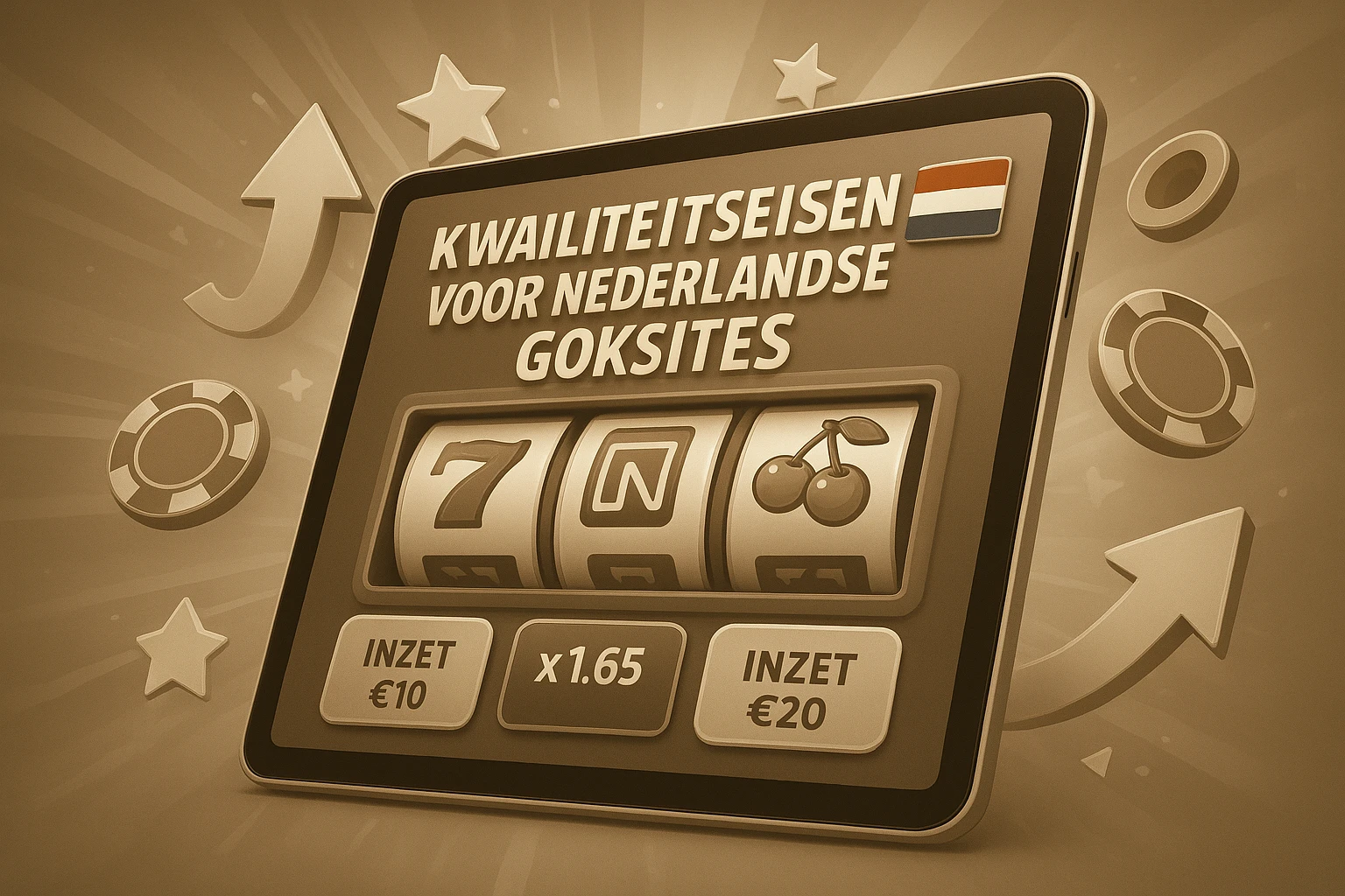 Kwaliteitseisen voor Nederlandse goksites