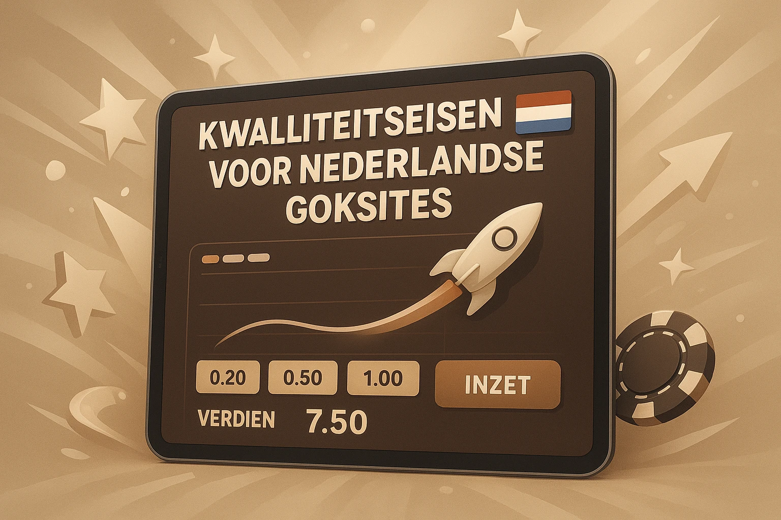 Kwaliteitseisen voor Nederlandse goksites